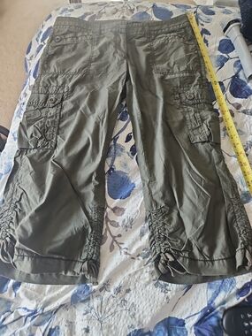 The Limited Olive Green Cargo Capris